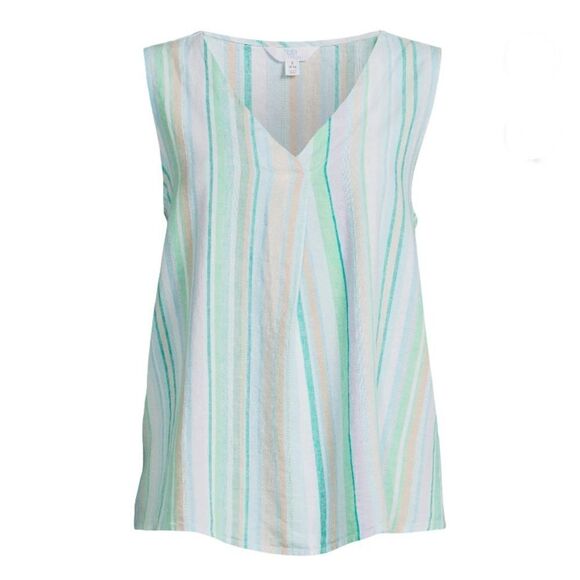 Women's Woven Lightweight Core Tank Top, Size L - Picture 3 of 7